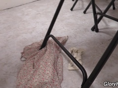 18, 茶髪の, 顔射, のぞき穴, 小柄, ティーン