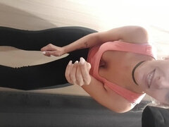 Enthousiasteling, Brits, Vingeren, Masturbatie, Openbaar, Kut duiken, Slet, Webcamera