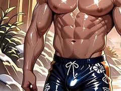 Ai Porn Muscle Men Mix Softcore Bulges