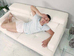 Piękna, Duże cycki, Głebokie gardło, Mamuśka, Naturalny, Sutki, Orgazm, Cipka