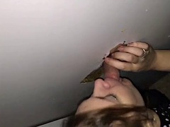 Enthousiasteling, Pijpbeurt, Man die toekijkt, Vrouw