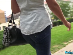 Amateur, Cul, Nana, Blonde, Sucer une bite, De plein air, Pov, Public
