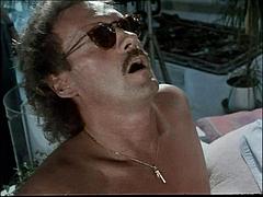 Threesome Sex for Young Blonde Fucked and Cummed in Mouth by Rocco Siffredi and Another Big Cock