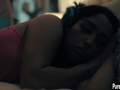 Smuk, Pik sutte, Brunette, Lækker, Klassisk, Pik, Naturlig, Teenager