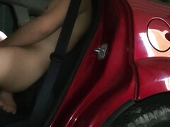 18 años, Amateur, Culo grande, Coche, Pareja, Tacones, Latina, Adolescente