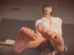 Worshipping those feet with some serious sole adoration