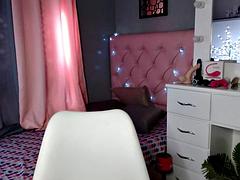 デカパイ, ブロンド, ラティーナ, オナニー, 一人, ティーン, オッパイの, おもちゃ