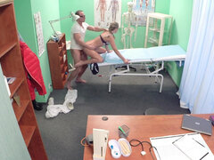 Blowjob from the patient and sex in the office