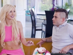 Kenzie Reeves massaged and fucked by Nathan Bronson