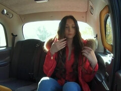 Velik kurac, Fafanje, Rjavolaska, Zunanji izliv, Kurac, Obrazno, Ženska, Naravne joške