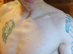 18 let, Homemade, Masturbace, Venku, Sólo, Tetování, Teenka