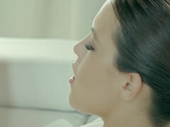 Blondine, Pik sutte, Hårdt, Orgasme, Bryster