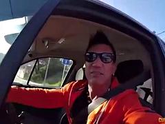 Stora tuttar, Svart, Blondin, Ebenholts, Latina, Pov, Trekant, Tuttar