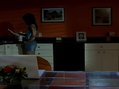 Hatalmas hátsó, Fekete, Pénisz, Dupla behatolás, Hd, Latin lány, Hármas, Régebbi évjáratú pornó