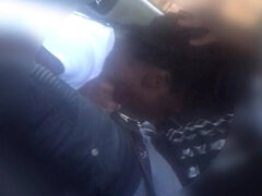 Amerikaner, Svart, Kukk suging, Bil, Par, Bløtkake, Sperm skott, Hjemmelaget