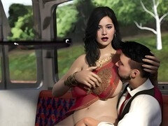 Indian housewife Archita Phukon gets raw action from a stranger on the train