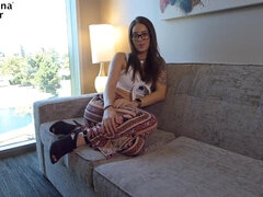 Baben, Stora tuttar, Brunett, Par, Doggystyle, Pov, Rakad, Tatuering