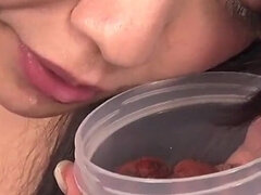 The Dominant Kiwako Oikawa Smears the Dildo with Thick Spit. Fat Tongue + Dirty Talk: Your Orgasm Is Guaranteed.