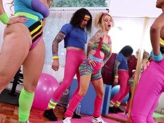 Compilation of big tit mummies in the trailer