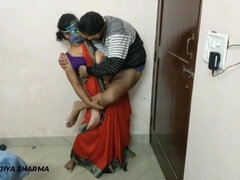Best Ever XXX Quick Daily Fuck in Red Saree