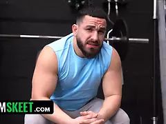 Pompino, Palestra, Hd, Latina, Olio, Piercing, Cavalcando, Rasata