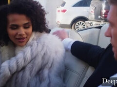 Boyfriend catches Alina Cheating with her Boss!