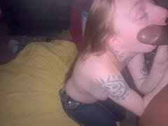 Anal, Stjärt mot mun, Stor kuk, Svart, Creampie, Pruttar, Gapande, Fitta