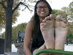 splendid French Cambodian feet Soles foot worship