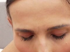 Tette grandi, Pompino, Brunetta, Schizzo di sborra, Europea, Sega, Interrazziale, Punto di vista pov