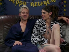 항문, 금발의, 오랄섹스, 딜도, 발, 자연적인, 면도된, 문신