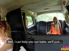 Μεγάλα βυζιά, Αυτοκίνητο, Θηλυκός, Λεσβία, Γλείψιμο, Εκτός, Μουνί