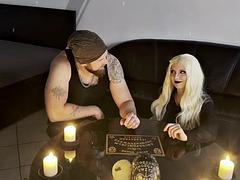 Gothic Stepsister Seduces Stepbrother With Ouija Board  Ritual Gets Hotter Than Planned!