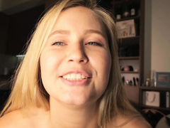 Stella Cardo Hot Blonde Russian Solo Fingered Fucked Masturbation Night