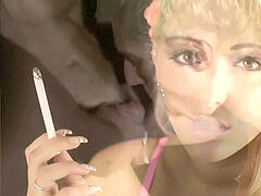 Sissy teaching - Sexy Smoker Makes You Desire a scorching geyser