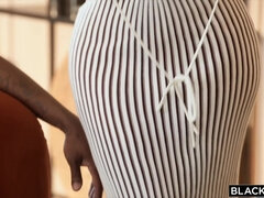 Curvy Blonde Beauty Savannah Bond Gets Bbc Spit-roasted In First Blacked Appearance