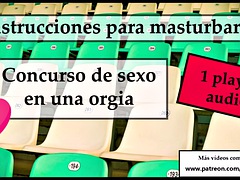 素人, 緊縛, フェラチオ, 手コキする, ラティーナ, オナニー, パーティ, スペイン人