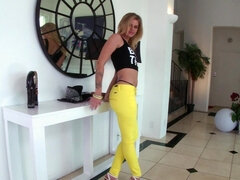 Cul, Grosse bite, Blonde, Sucer une bite, Tir de sperme, Hard, Hd