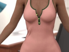 Tridimensional, Pauzão, Casal, Facial, Orgasmo, Esguichando, Adolescente, Apertado