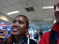 Amateur couple travel to the Philippines and film their journey and sex