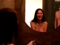 Duży tyłek, Duże cycki, Obciąganie, Brunetka, Domowej roboty, Pirsing, Ogolona, Zabawki