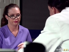 Popó, Orvos, Láb, Természetes mellek, Ápoló, Nézőpont, Vöröshajú, Uniformis