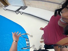 Bella, Brunetta, Imbrogliare, Cazzo vecchio, Fidanzata, Hd, Latina, Punto di vista pov