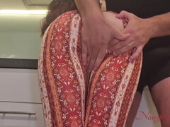 Amatør, Creme tærte, Pik, Køkken, Hushjælper, Naturlige bryster, Pov, Sprøjter