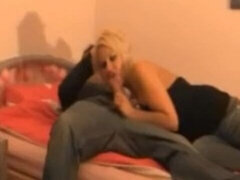 Amatőr, Szőke, Cumizás, Ondó fröcskölés, Arcra élvezés, Német, Házi készítésű