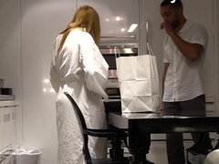 Ξανθιά, Πίπα, Σκληρό, Διαφυλετικό, Ώριμη, Πρώτου προσώπου