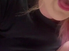 Amatéři, Ženský, Brýle, Masturbace, Sólo, Vibrátor