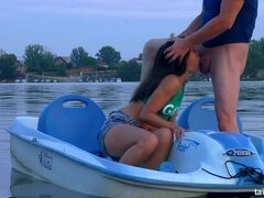 Boats And Hoes, Girl Blows Him Good On The Boat