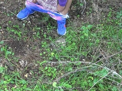 Fetisj, Harig, Huisgemaakt, Buiten, Pissen