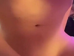 POV Masturbating Beautiful Trans GF Nightsisterlil1 - Girlcock Frotting Naked