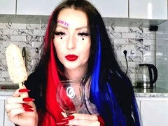 Femdom, Jedzenie, Mistress, Tatuaż